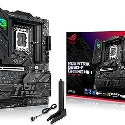 ASUS ROG Strix B860-F Gaming WiFi Motherboard Socket Intel LGA 1851 (Intel B860, ATX, DDR5 Memory, PCIe 5.0, WiFi 7, 3X PCIe 4.0 M.2, Aura Sync)-1