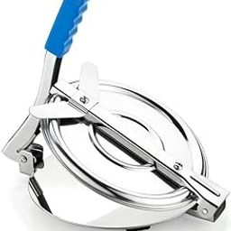 Elvana Stainless Steel Puri Maker New Press Machine for Home and Kitchen for Making Papad khakhra poori and Many More Manual Hand Press with Handle (Pack of 1)-13