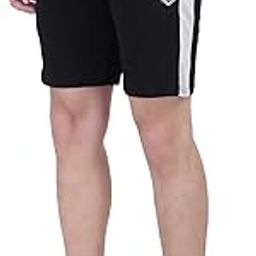 Shorts for Men | 100% Pure Cotton Fabric | Regular Fit Shorts with Pocket | Half Short Grey Strip Line Pant for Men (Pack of 1)-image-30