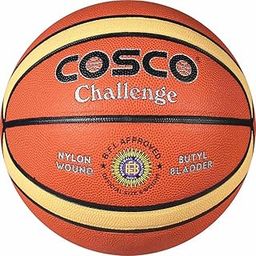 Cosco Leather Challenge Basket Ball (Orange, Size 7) - Basketball-image-20