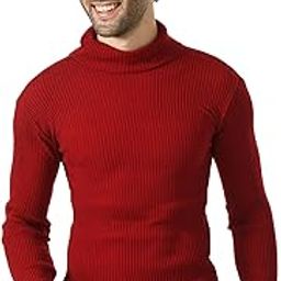 Men Super Warm Wool Solid Pullover Skivvy for Winter (Pack of 1)-image-68