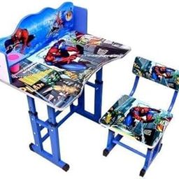 BRIJBAZAAR Height Adjustable Study Table and Chair Set for Kids - Children's Desk With Baby Chair-image-33