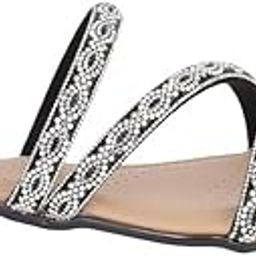 Women's Ethnic Flat Sandals | Triple Strap Slip-On with Stylish Braided Detailing for Daily & WEAR ON FESTIVE-image-91