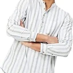max Men's Cotton Striped Regular Kurta-picture-24