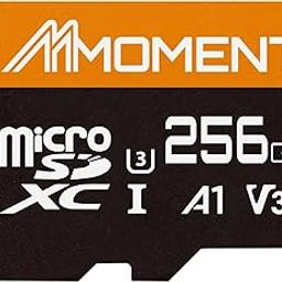 MMOMENT Micro SDXC Card, A1, UHS-I, U3, Class 10 Compatible, Read Speed Up to 100 MB/s,Write Speed Up to 70 MB/s, SD Adapter Included (256GB, Orange High Speed - A1, U3, V30)-image-58
