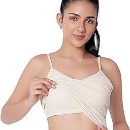 Polyamide,Elastane Women's Padded Camisole Adjustable Spaghetti Strap Tank Top With Built-In Shelf Bra| Relaxed Fit-38