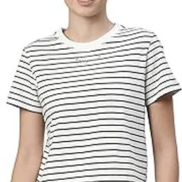 Athleisure Relaxed Fit Short Sleeve Round Neck Antimicrobial Finish Breathable Stretch Cotton Activewear Sports Tshirt for Women-A3S1-picture-38