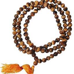 Ramneek Jewels Divya Shakti Tiger Eye Stone Mala (5 mm) 108+1 Beads for Courage and Self Confidence-image-17
