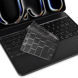 OJOS Premium Ultra Thin Keyboard Cover for Apple 13 Inch iPad Air 13 M3 (2025) & iPad Pro M4 (2024) with Magic Keyboard, 13" iPad Pro Protector Skin Accessories, US Keyboard Layout-11