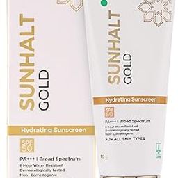 Sunhalt Gold Hydrating Sunscreen SPF 50 PA+++ (60gm)-51