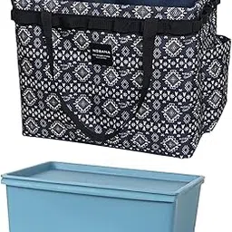 meadawgs Meadawgs® Collapsible Camping Tool Storage Bag for Hiking Handbag Dark Blue with Box-picture-13