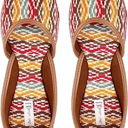 Women's Ethnic Punjabi Jutti/Mojari, Casual Shoes for Women, Women Traditional Footwear-36