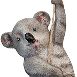 Wonderland Koala on Rope, Home Decor, Garden Decor, Garden Statue, Statue Christmas Decoration-image-47