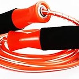 ARTINO Fitness Orange Jumping Skipping Rope for Gym Training, Exercise and Workout Ball Bearing Skipping Rope-image-25