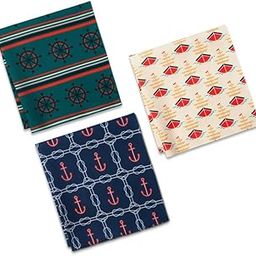 100% Organic Soft Cotton Women Handkerchiefs | Multicolor & Trendy Printed Hanky Designs | Soft & Breathable Fabric | Best For Styling & Everyday Use | Pack Of 3 | Aye Aye Captain-picture-10
