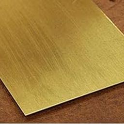 VITSZEE Pure 99% Brass Sheet Metal Multi-Purpose uses (100 mm x 100 mm x 1 mm)-picture-28