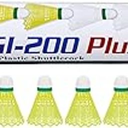 NONGI Badminton Shuttlecock Pack of 10 for Indoor Outdoor Badminton Sports Shuttle-image-47