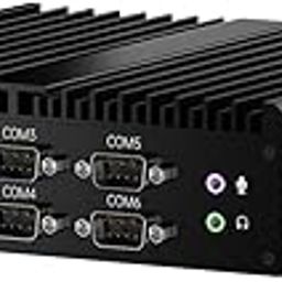 msecore Industrial PC, Fanless Mini Computer with Core i3-8130U, 16G RAM 512G SSD, Dual 2.5G LAN, 6*COM RS232, Support 4G Module/SIM, Wi-Fi 6, 1*HDMI 1*VGA, Windows 11 Pro-image-21