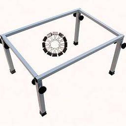 WOOKOZ Aari Work Stand wth Adjustable 24 x 16 inch Size Maggam Work Stand,Tambour Stand Aari Work Stand with Pack of 12 Clips Comfortable and Adjustable Stand-picture-0