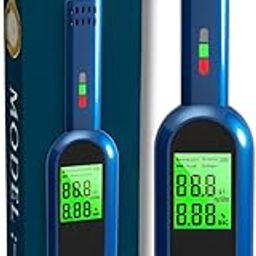 SIMMANS Alcohol Tester Breath Analyzer Professional Alcohol Testing Machine with LCD Digital Display, Fast & High Accuracy Device Blowing Analyzer, Portable USB Rechargeable (Model:- S-9)-1