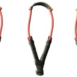 Pack of 3 Slingshots/Gulel for Trekking | Camping | Target Fruit in Garden Tree - Made in India | Black, Improve Kids Target Skills, Hand and Eye Co-Ordination-13