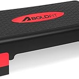 Boldfit Stepper For Exercise Professional Aerobic Step Platform Gym Equipment For Home Workout Adjustable Height Stepper Machine For Exercise At Home Non Slip Platform Step Max Weight 250kg Black-32