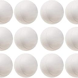 TRIPLC MOOLYAVAAN Products Plastic Cricket Training Ball White Color (40)-image-5