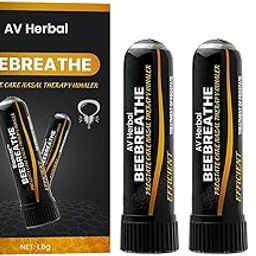 AV Herbal International BeeBreathe Prostate Care Nasal Inhaler Natural Prostate Wellness Nasal Spray Boosts Energy Restores Vitality (Pack Of 3)-18