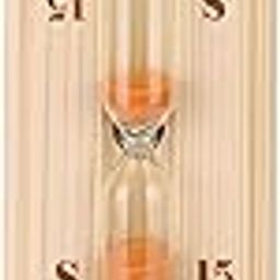 Hour Glass with Sand, Sauna Hourglass Clock Heat Wooden Sand Timer Sauna Timer 15 Minutes Accurate Hour Glass for Spa Bath-image-46