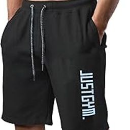Southcity Men's Printed Casual Summer Cotton Regular Shorts, Workout Shorts, Elastic Waist, Running Shorts with Pockets-picture-11