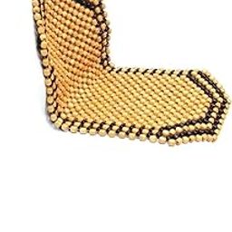 Auto Addict Car Seat Wooden Bead Seat Covers for All Cars-image-29