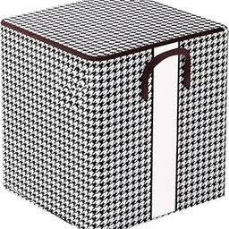 MINTOX Multipurpose Collapsible Storage Bag Foldable Storage Box With Handle & Lid Quilt Storage Bag Closet Organizer Box Wardrobe Organizer Pack of 1 Multicolor 180L-picture-12