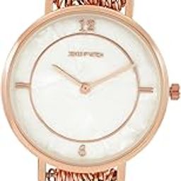 joker & witch Joker and Witch Catherine 32mm Watch Length: 19.5cm White Dial 18mm White Metal Alloy Strap Watch for Women-picture-23