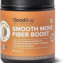 The Good Bug Smooth Move Fiber Boost | Relieves Constipation | Enhances Digestive Health | Plant-Based Fiber Supplement | Non-Gmo | Gluten Free | 30 Servings - Powder-image-108