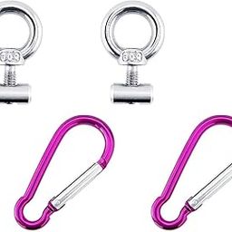 MERISHOPP M4 Lifting Eye Nuts Track Mount Carabiners Clips for Awning Rail RV-picture-10
