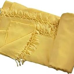 Radiant Deal Bhagalpuri Handloom Dull Chadar AC Cotton Silk Mix Andi Soft Chaddar for Sleeping in All Season (Pack of 2, King, ?Yellow)| TC - 250-15