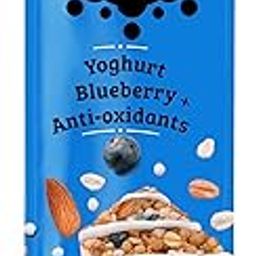 Mojo Bar Energy Bars Yoghurt BlueBerry & Anti Oxidant | 100% Whole Grains, Nut & Fruit | High Energy & Granola Bars | Pack of 6 x 32g Energy Bars | Gluten Free & No Preservatives-image-3