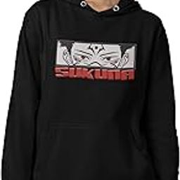 Eyes That Hold: Depth and Mystery Cotton Black Hoodie for Women-image-96