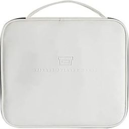 Travel Cosmetic Bag, Hanging Toiletry Bag, Cosmetic Bag Travel Bag with Hanging Hook, Waterproof Makeup Cosmetic Bag Travel Organizer for Accessories, Shampoo (White)-image-110
