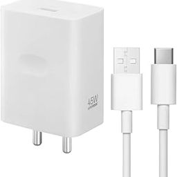 Realme® Original 45W SuperVOOC Adapter Compatible with Realme Smartphones | realme 12x 5G | 12 5G | 12+ | 12 Pro+ | 12 Pro (Cable Included)-image-62
