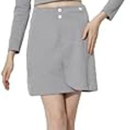Women's Western Co-ord Set Lycra Long Sleeve Blazer Crop Top and Skirt Set | Top and Bottom Set-21