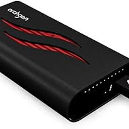 Archgon 2TB Thunderbolt 3 Certified Aluminum External SSD Portable M.2 PCIe NVMe Solid State Drive with Dual Layer Heatsink Max. Speed up to Read 3400MB/s Model X92 (2TB, Black)-30