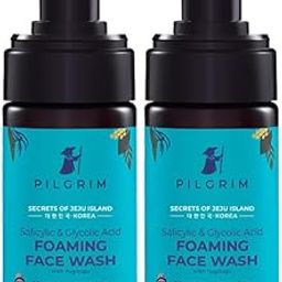 Pilgrim Korean 1.5% Salicylic(Bha) & 2% Glycolic Acid(Aha) Foaming Face Wash For Oily & Acne-Prone Skin | Glycolic & Salicylic Acid Face Wash | Korean Skin Care Products | 120 Ml + 120 Ml (PACK OF 2)-23