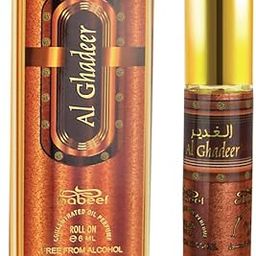 Nabeel - Al Ghadeer Premium Attar Roll-on Perfume Oil, 6ml 100% Non Alcoholic, Vibrant Oriental Fragrance With A Blend Of Lemon, Bergamot, Rose, Sandalwood, Musk & Vanilla, Made In U.A.E For Unisex-picture-30