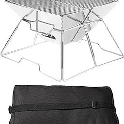 CALANDIS™ Folding Grill Compact Picnic Pocket Stove Backpacking Charcoal Stove L | Stoves | Stoves, Ovens & BBQs | Cooking Supplies | & Hiking-image-60