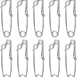 Fishing Tackle Fishing Snap Clip, 10Pcs Float Line Tuna Clip, for Floats Sharking-image-38