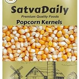 SatvaDaily Pop Corn Kernels 400g - Big Size | High Expansion, A Grade Makkai Popcorn-image-51