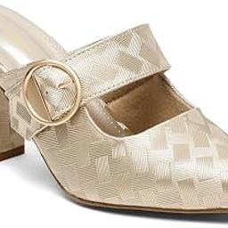 Womens Gold Pumps FnH 2784-GD-image-42
