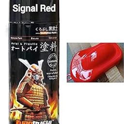 Samurai Kurobushi Spray Paint 1K Colour #23 - SIGNAL RED (DIY)- 400ml-image-32