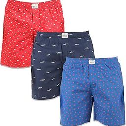 Men's Multicolor Cotton Printed Regular Boxer Shorts (Pack of 3) MBC-12-picture-0